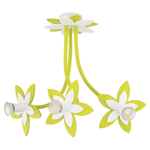 

Детская потолочная люстра Flowers 6898 (Nowodvorski), Зеленый, Flowers 6898