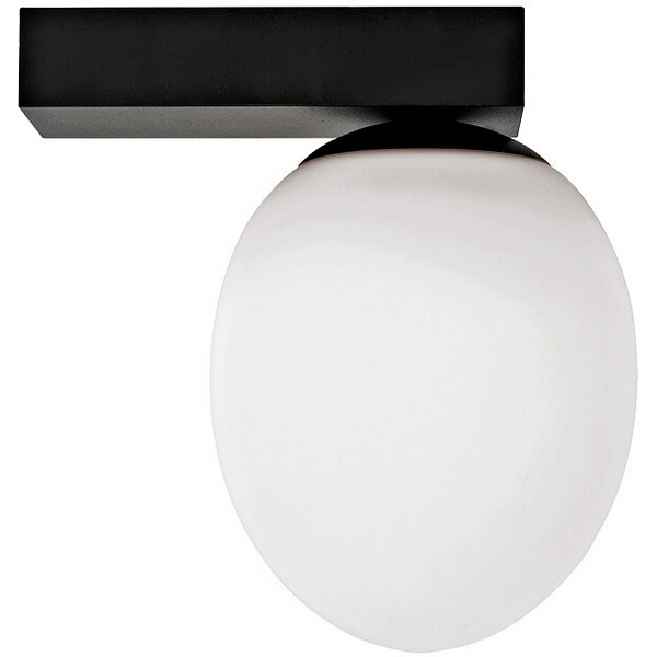 

Настенный светильник IP44 Nowodvorski Ice Egg C Black 8132 в форме шара, Белый, Ice Egg C 8132