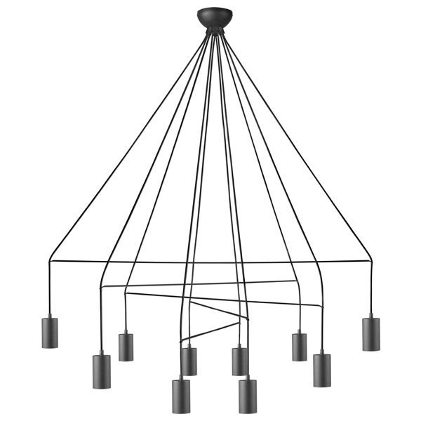 

Подвесная люстра Nowodvorski Imbria 9680, Черный, Imbria 9680