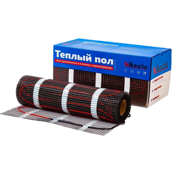 

Нагревательный мат 0,5 x 3,0 м, Вт (1,5м2) Nunicho 141351, 141351
