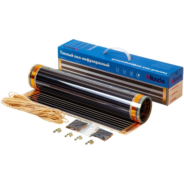 

Комплект пленочного пола NUNICHO 1,0 м2, 220 Вт (2х0,5 м) Nunicho, NUNICHO 1,0 м2 220 Вт