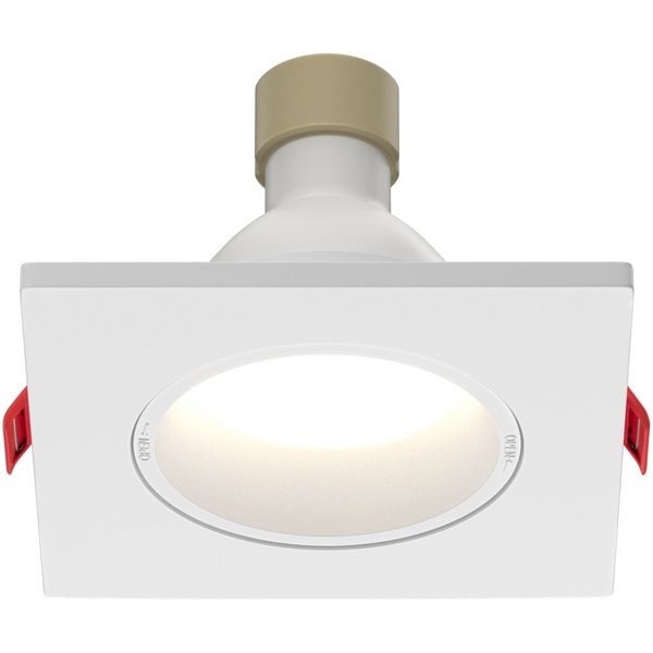 Изображение товара Встраиваемый светильник Nuvolt LDL-036W 12W GU10 квадратный белый
