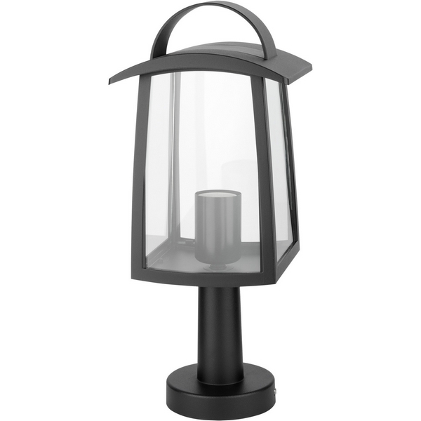 

Наземный фонарь IP44 Oasis Light FRANKFURT I 2736-400Cl Bl, Черный, FRANKFURT I 2736-400Cl Bl