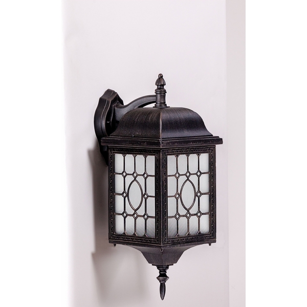 

Настенный фонарь уличный IP44 Oasis Light LONDON L 64802L cover R, Коричневый;патина, LONDON L 64802L cover R