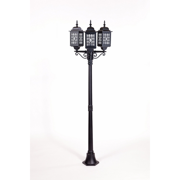 

Наземный фонарь Oasis Light 64808SB Bl, Черный, 64808SB Bl
