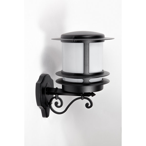 

Настенный уличный фонарь IP44 68301/02 Bl Oasis Light Tokio opal, Черный, Tokio 68301/02 Bl opal
