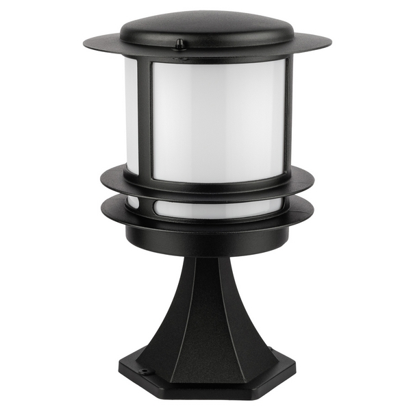 

Наземный фонарь IP44 Oasis Light TOKIO 68304 SB1 Bl opal, Черный, Tokio 68304 SB1 Bl opal
