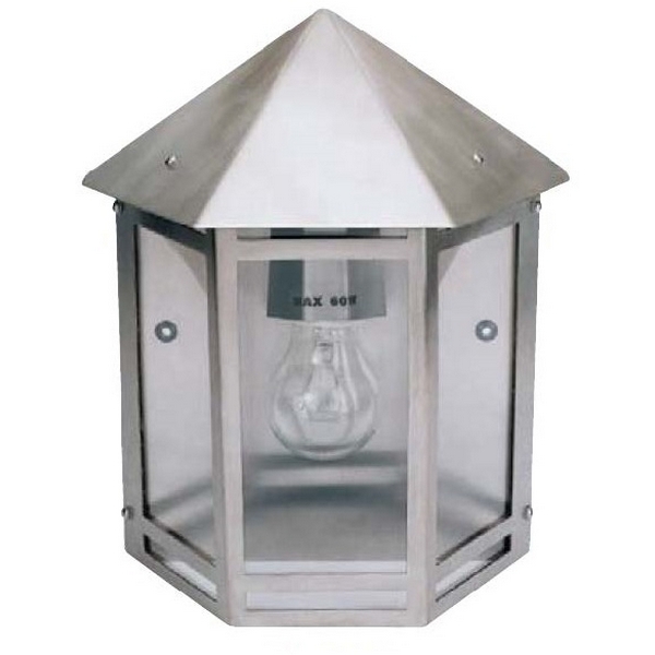 

Настенный светильник уличный Oasis Light Inox 77804, Хром, Inox 77804