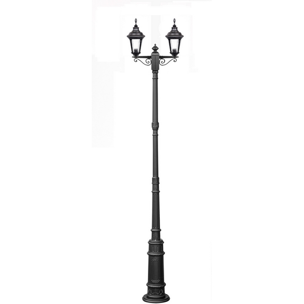 

Наземный фонарь IP44 Oasis Light MUNICH 2S 79760SA E7 Bl, Черный, MUNICH 2S 79760SA E7 Bl