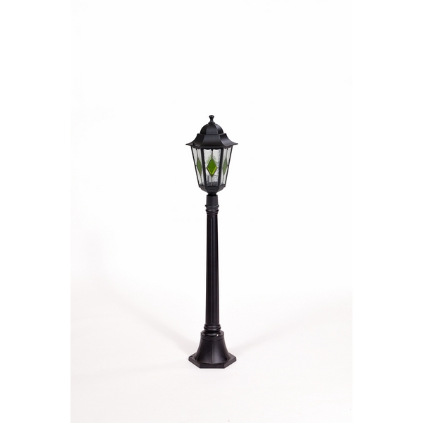 

Наземный фонарь Oasis Light PETERSBURG lead GLASS 79807lg Bl, Черный, PETERSBURG lead GLASS 79807lg Bl