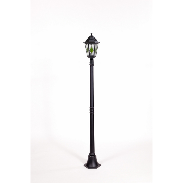 

Наземный фонарь Oasis Light PETERSBURG lead GLASS 79808lg Bl, Черный, PETERSBURG lead GLASS 79808lg Bl