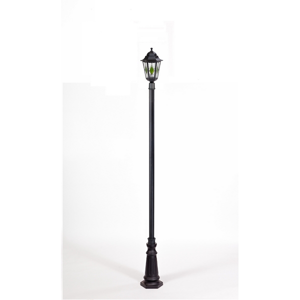 

Наземный фонарь Oasis Light PETERSBURG lead GLASS 79810lg B2 Bl, Черный, PETERSBURG lead GLASS 79810lg B2 Bl