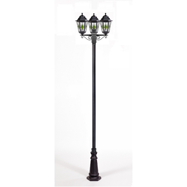 

Наземный фонарь Oasis Light PETERSBURG lead GLASS 79810lgB B2 Bl, Черный, PETERSBURG lead GLASS 79810lgB B2 Bl