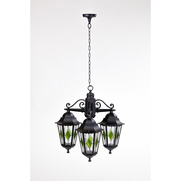 

Уличный светильник подвесной PETERSBURG lead 79870lg/3 Bl Oasis Light GLASS, Черный, PETERSBURG lead GLASS 79870lg/3 Bl