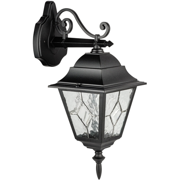 

Настенный фонарь уличный IP44 Oasis Light QUADRO M lead GLASS 79902MlgW/02 Bl, Черный, QUADRO M lead GLASS 79902MlgW/02 Bl