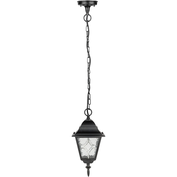 

Уличный светильник подвесной Oasis Light QUADRO M lead GLASS 79905MlgW Bl, Черный, QUADRO M lead GLASS 79905MlgW Bl