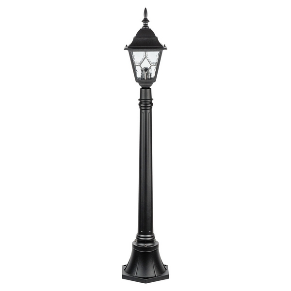 

Наземный фонарь IP44 Oasis Light QUADRO M lead GLASS 79907MlgW Bl, Черный, QUADRO M lead GLASS 79907MlgW Bl