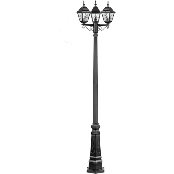 

Наземный фонарь IP44 Oasis Light QUADRO M lead GLASS 79909MBlgW 029 Bl, Черный, QUADRO M lead GLASS 79909MBlgW 029 Bl