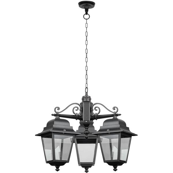 

Уличный светильник подвесной IP44 79970L/3 Bl Oasis Light QUADRO L, Черный, QUADRO L 79970L/3 Bl