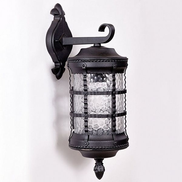 

Настенный уличный фонарь IP44 Bl Oasis Light 81202, Черный, 81202 Bl