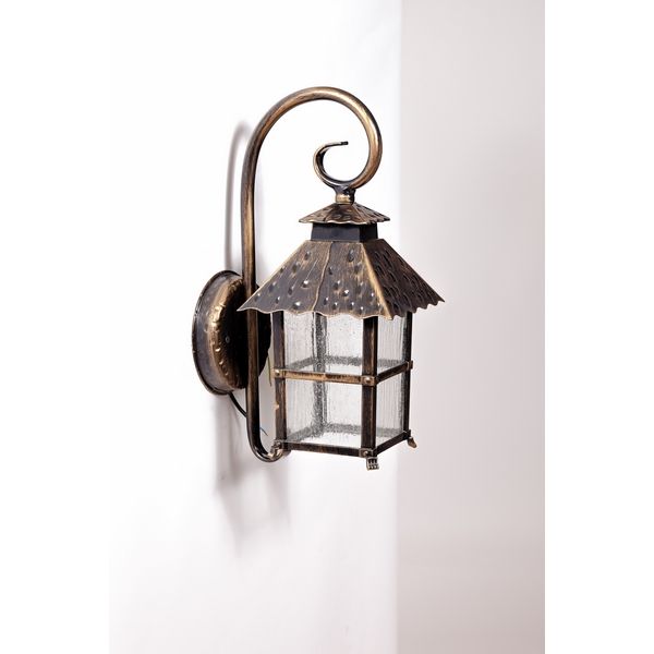 

Настенный уличный IP44 фонарь Gb Oasis Light 81402/18, Золото, 81402/18 Gb