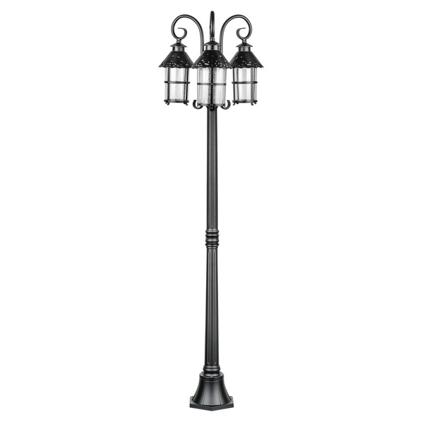 

Наземный фонарь IP44 Oasis Light CAIOR 1 81508B/18 Bl, Черный, CAIOR 1 81508B/18 Bl