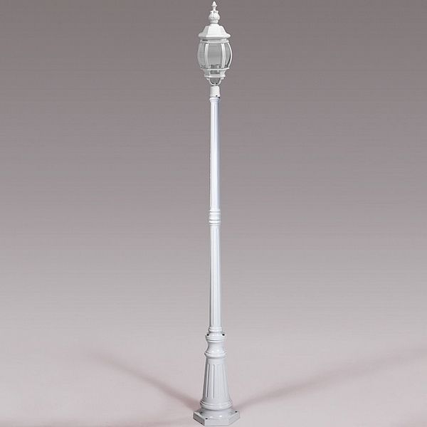 

Наземный фонарь IP44 W Oasis Light 83409L, Белый, 83409L W