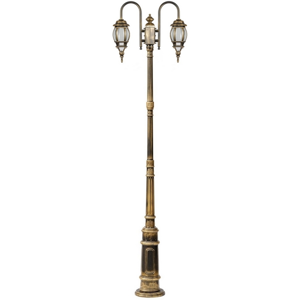

Наземный фонарь IP44 Oasis Light AMERICA S 83410SA 10 down E7 Gb, Золото;патина, AMERICA S 83410SA 10 down E7 Gb