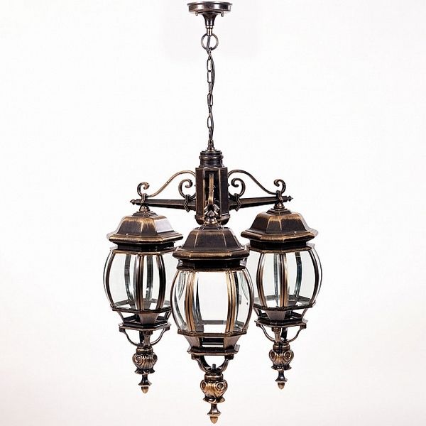 

Уличный подвесной светильник 83470/3L Gb Oasis Light 83470L/3, Золото, 83470/3L Gb