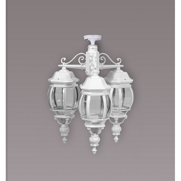 

Потолочный светильник уличный Oasis Light AMERICA L 83470LA/3 W, Белый, AMERICA L 83470LA/3 W