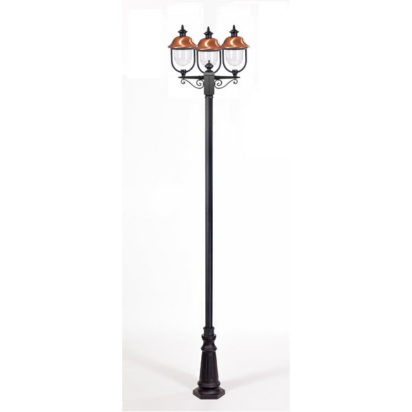 

Наземный фонарь Oasis Light MADRID-COOPER 84310cB B2 Bl, Черный, MADRID-COOPER 84310cB B2 Bl