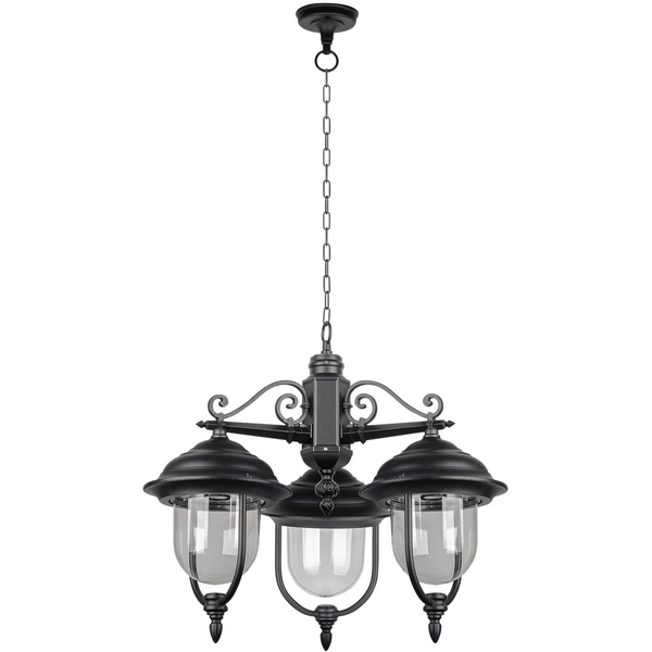 

Уличный светильник подвесной Oasis Light MADRID 84370/3 Bl, Черный, Madrid 84370/3 Bl