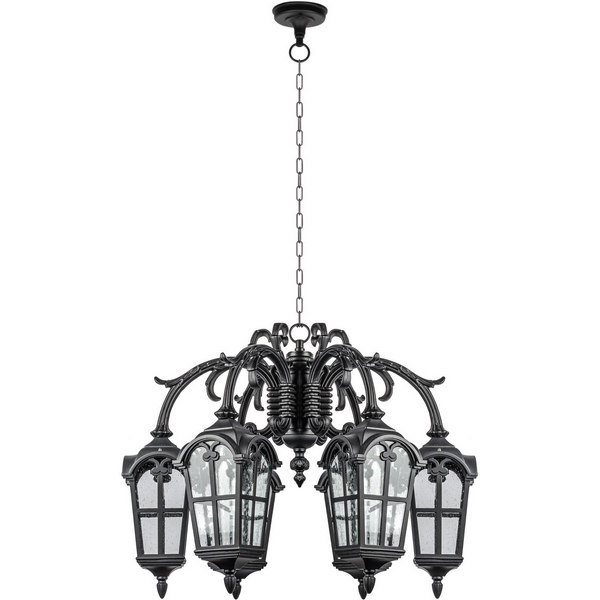 

Уличный светильник подвесной Oasis Light PORTO 86170/6 16 Bl, Черный, Porto 86170/6 16 Bl