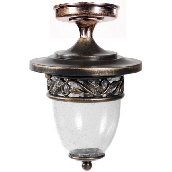 

Потолочный светильник уличный IP44 Oasis Light KRAKOV 1 L 87205LA Gb в виде фонаря, Золото;патина, KRAKOV 1 L 87205LA Gb