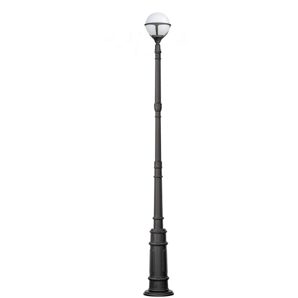 

Наземный фонарь Oasis Light GENOVA 88110/E7 Bl, Черный, Genova 88110/E7 Bl