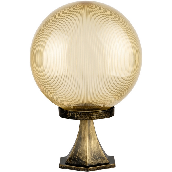 

Наземный фонарь IP44 Oasis Light Globo Prism gold 88204PG Gb в форме шара, Золото;патина, Globo Prism gold 88204PG Gb