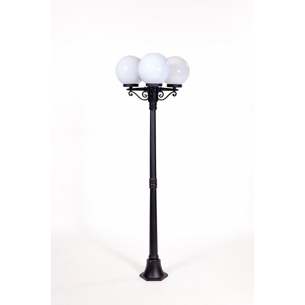 

Наземный фонарь IP44 88208SB Bl Oasis Light GLOBO S в форме шара, Черный, GLOBO S 88208SB Bl