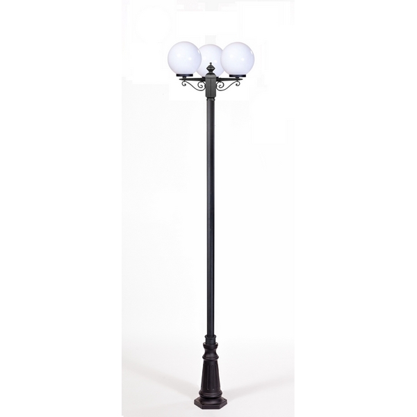 

Наземный фонарь Oasis Light GLOBO L 88210LB B2 Bl, Черный, GLOBO L 88210LB B2 Bl