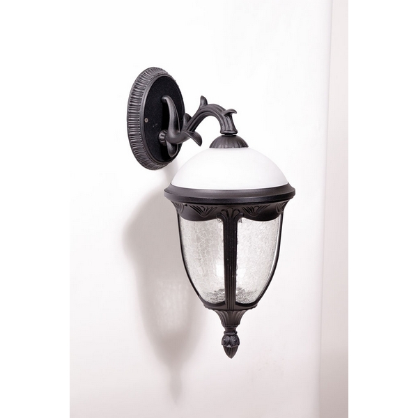 

Настенный уличный фонарь St.LOUIS 89102L/15 Bl мат/тр Oasis Light L, Черный, St.LOUIS L 89102L/15 Bl мат/тр
