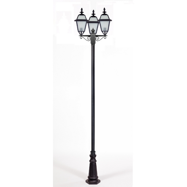 

Наземный фонарь IP44 Oasis Light FARO-FROST L 91110fLB B2 Bl, Черный, FARO-FROST L 91110fLB B2 Bl