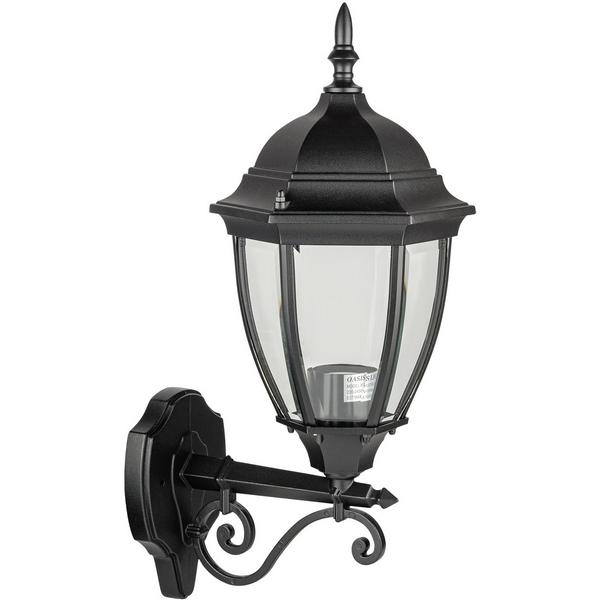 

Настенный фонарь уличный IP44 Oasis Light ARSENAL S 91201S 02 Bl, Черный, ARSENAL S 91201S 02 Bl