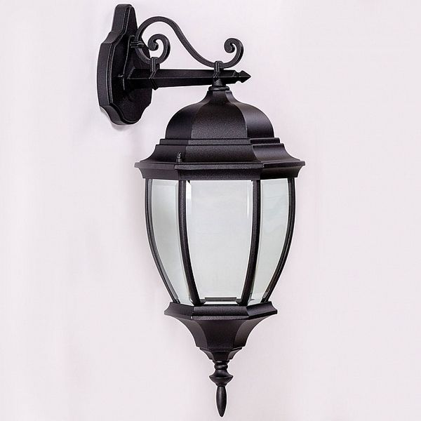 

Настенный уличный IP44 фонарь 91202L Bl Oasis Light, Черный, 91202L Bl