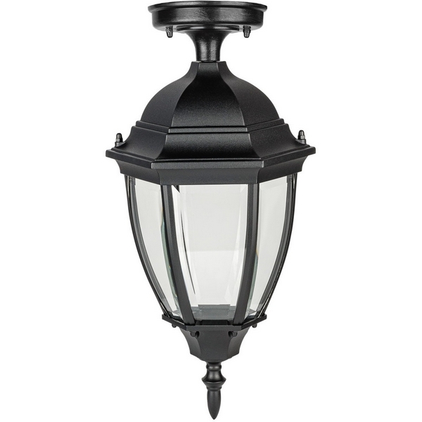 

Потолочный светильник уличный IP44 Oasis Light ARSENAL S 91205SA Bl в виде фонаря, Черный, ARSENAL S 91205SA Bl