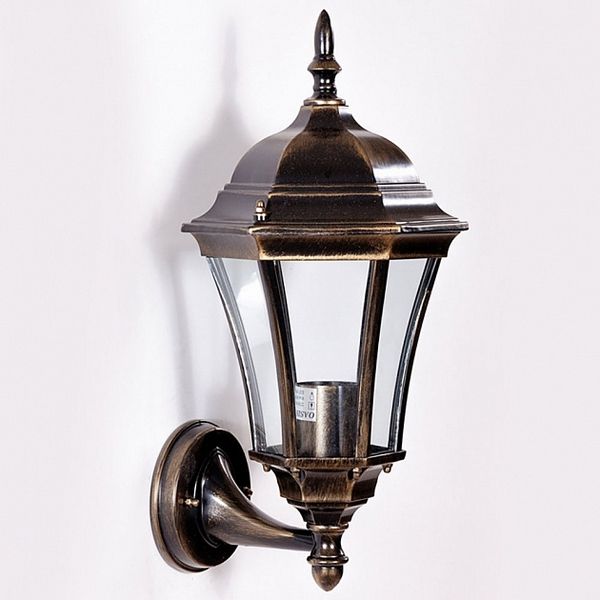 

Настенный уличный фонарь 91301S Gb Oasis Light, Золото, 91301S Gb