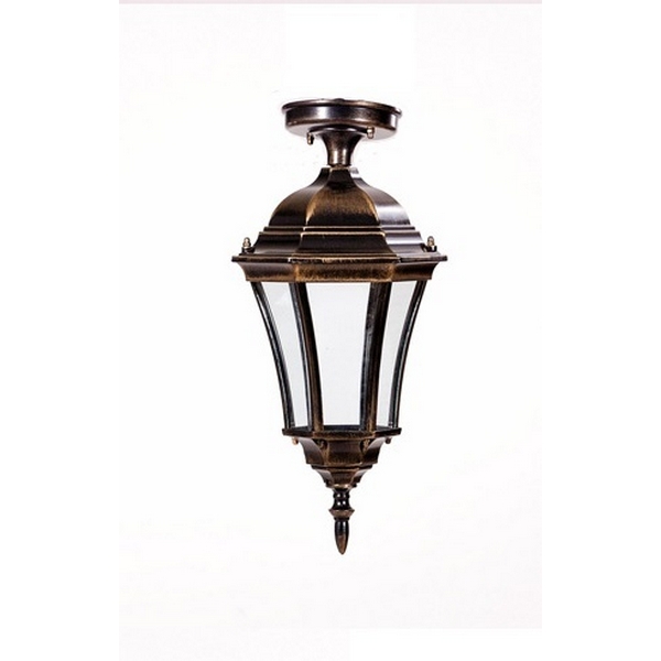 

Потолочный светильник уличный IP44 Oasis Light ASTORIA 1 S 91305SA Gb в виде фонаря, Золото;патина, ASTORIA 1 S 91305SA Gb