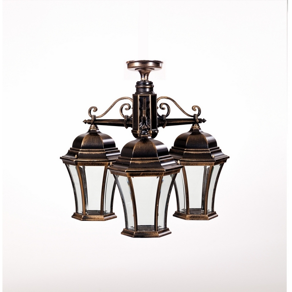 

Потолочный светильник уличный IP44 Oasis Light ASTORIA 1 L 91370LA/3 Gb, Золото;патина, ASTORIA 1 L 91370LA/3 Gb