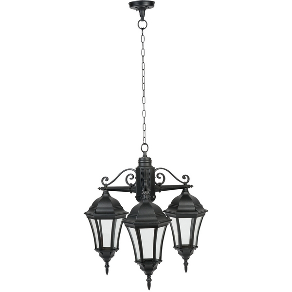 

Уличный светильник подвесной 91370S/3 Bl Oasis Light ASTORIA 1 S, Черный, ASTORIA 1 S 91370S/3 Bl