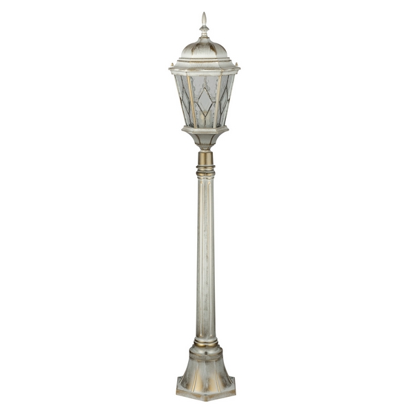 

Наземный фонарь IP44 Oasis Light ASTORIA 2M 91407M Gw ромб, Белый, ASTORIA 2M 91407M Gw ромб