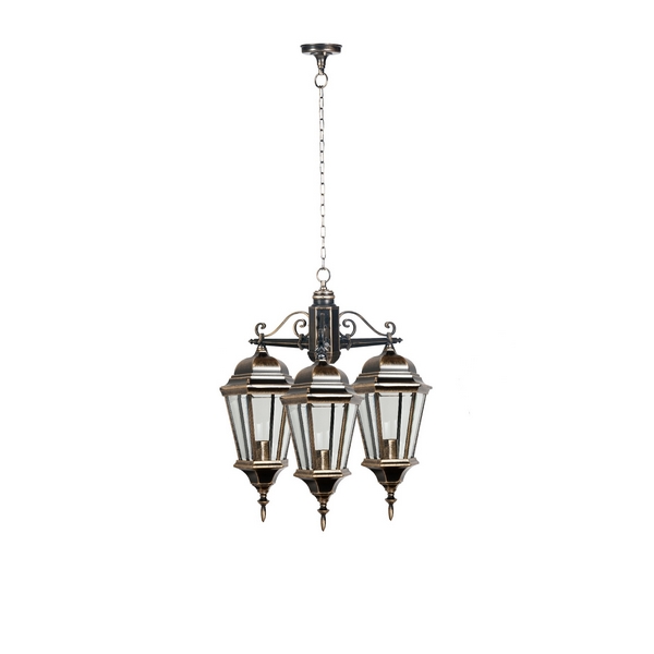 

Уличный светильник подвесной IP44 Oasis Light ASTORIA 2 91470L/3 cover Gb, Золото;патина, Astoria 2 91470L/3 cover Gb