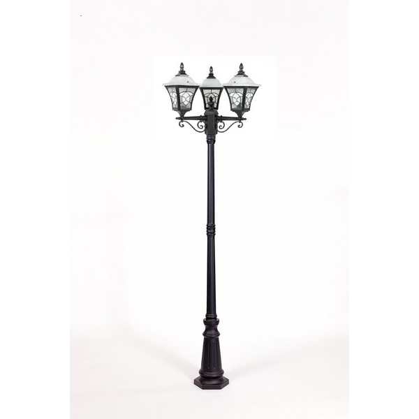 

Наземный фонарь IP44 Oasis Light VENECIA 2S 91809SB Bl, Черный, VENECIA 2S 91809SB Bl